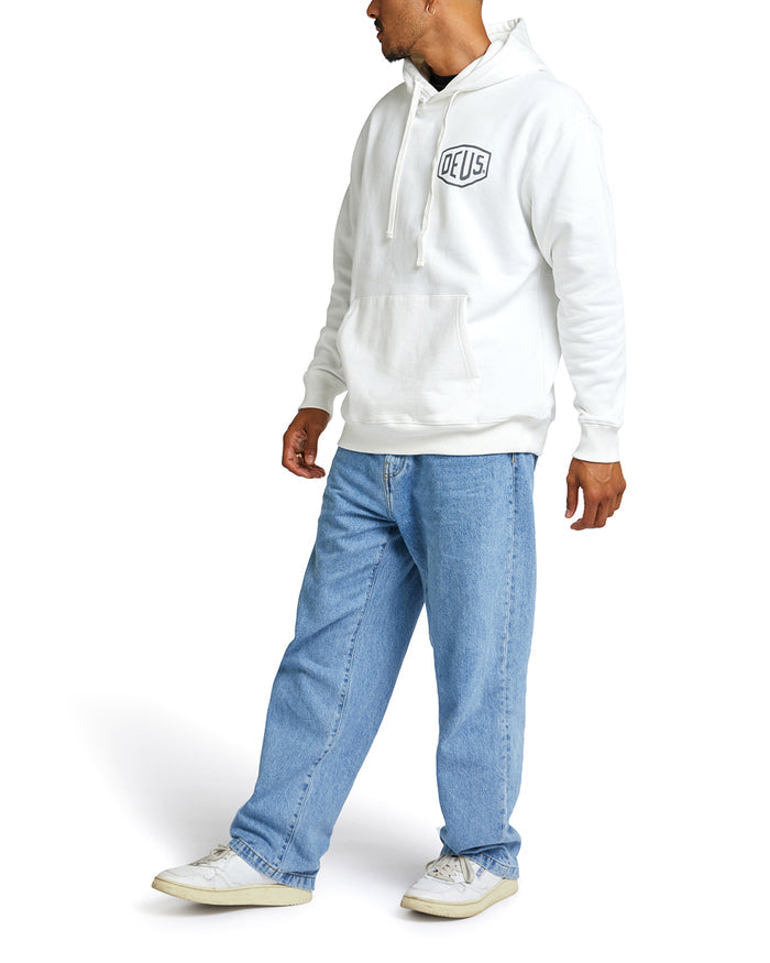 Oversized Biarritz Hoodie - Vintage White, view 4