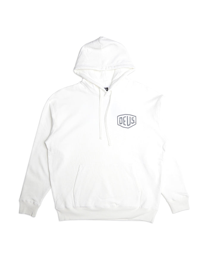 Oversized Biarritz Hoodie - Vintage White, view 5