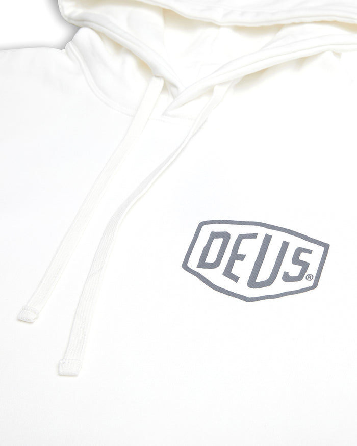 Oversized Biarritz Hoodie - Vintage White, view 7