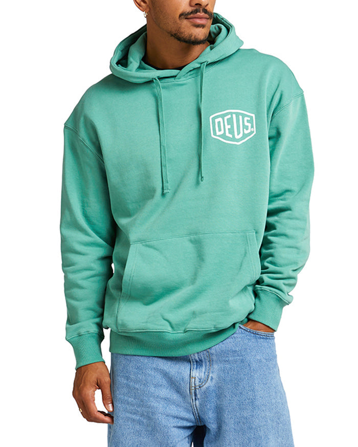Oversized Tokyo Hoodie - Sea Foam, view 1|Model