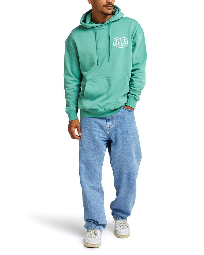 Oversized Tokyo Hoodie - Sea Foam, view 4|Model