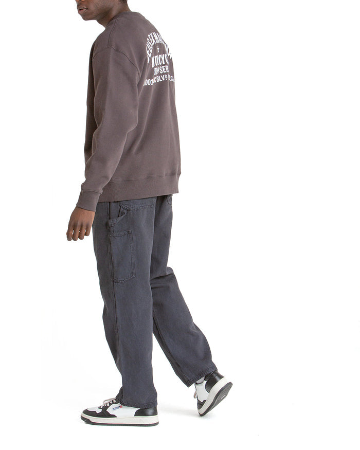 Oversized Venice Crew - Anthracite, view 4|Model