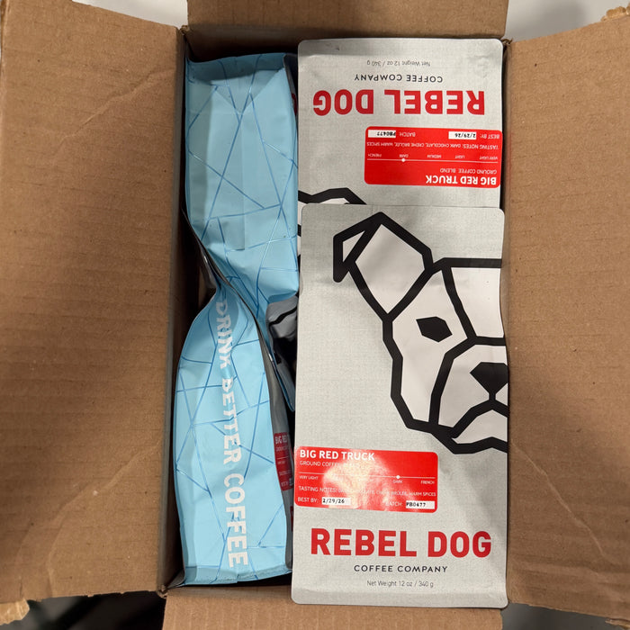 OVERSTOCK SALE: Big Red Truck Dark Roast