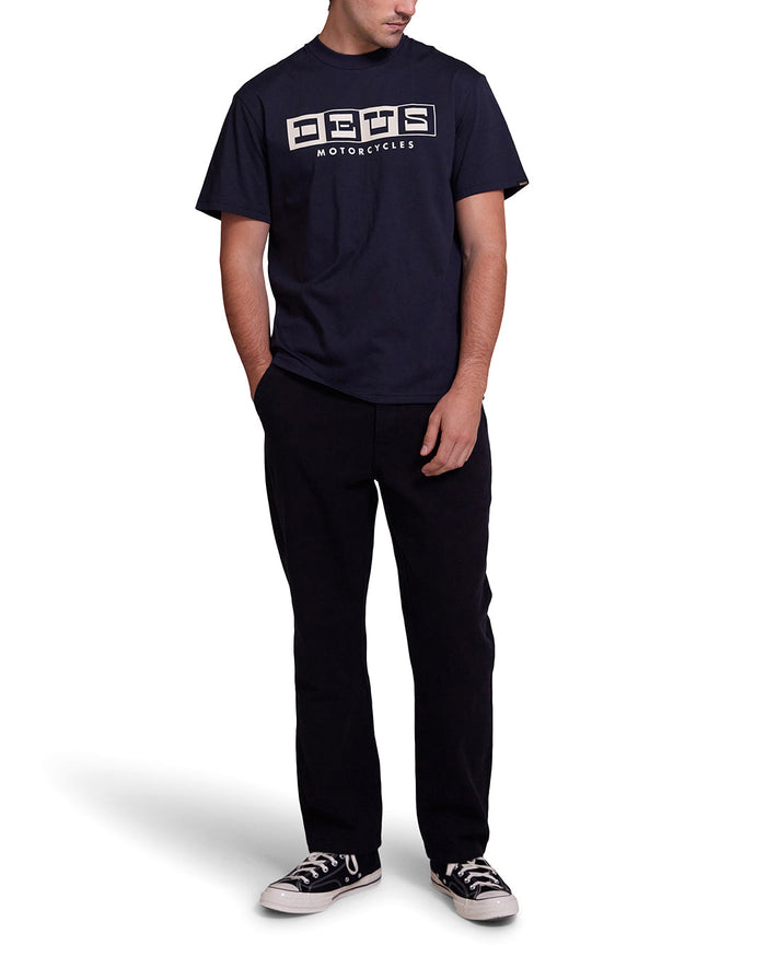 Overturn Tee - Black, view 3|Model