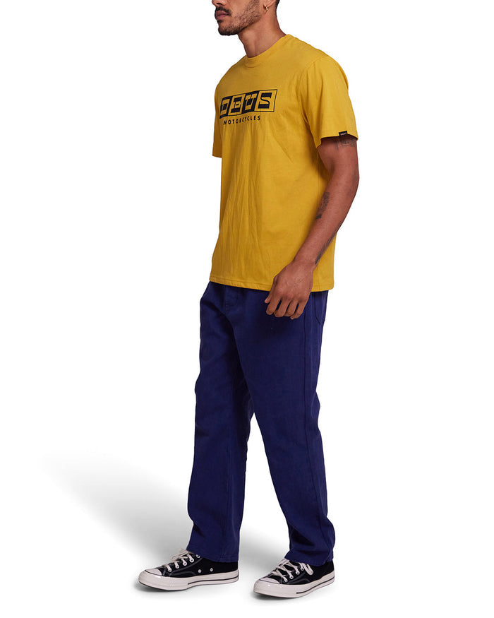 Overturn Tee - Mimosa Gold, view 2|Model