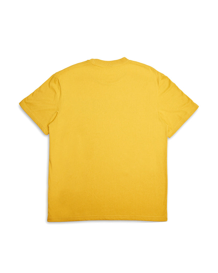 Overturn Tee - Mimosa Gold, view 6|Flatlay