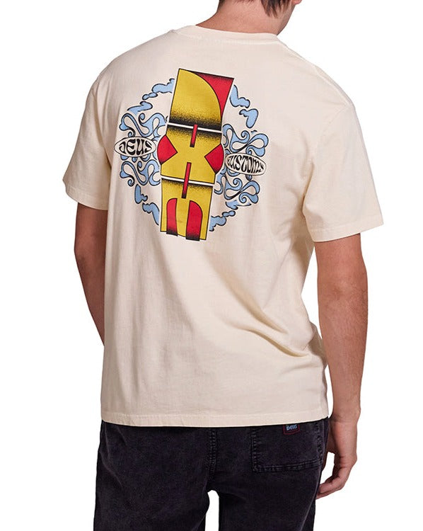 Paddle Tee - Dirty White, view 2|Model