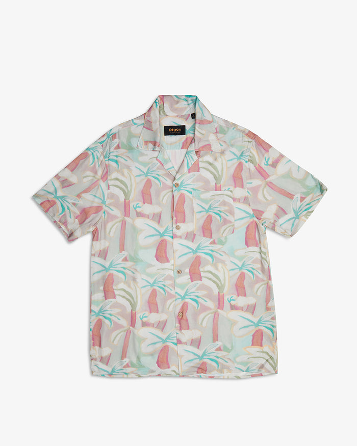 Palms Shirt - Sea Foam, view 4