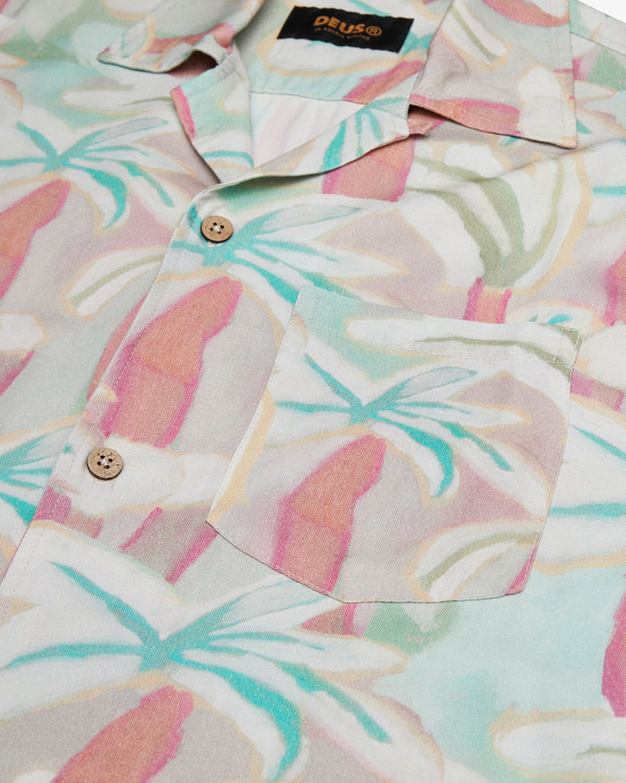 Palms Shirt - Sea Foam, view 6