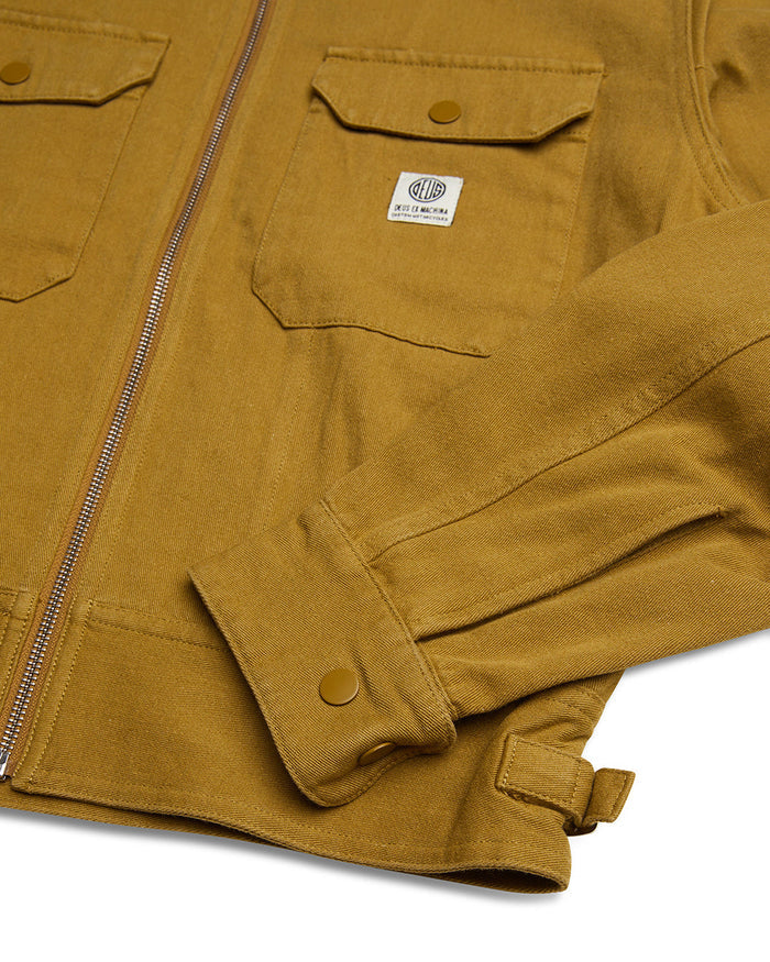 Paloma Jacket - Ecru Olive, view 8|Flatlay