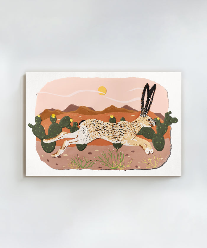 Paper Jackrabbit by Andrea Cira