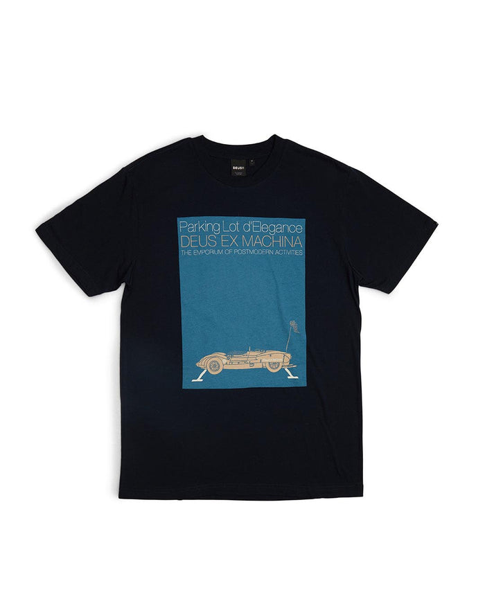 Parking Lot Tee - Navy, view 5|Flatlay