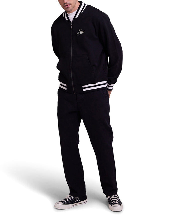 Patron Fleece Bomber - Black, view 4|Model