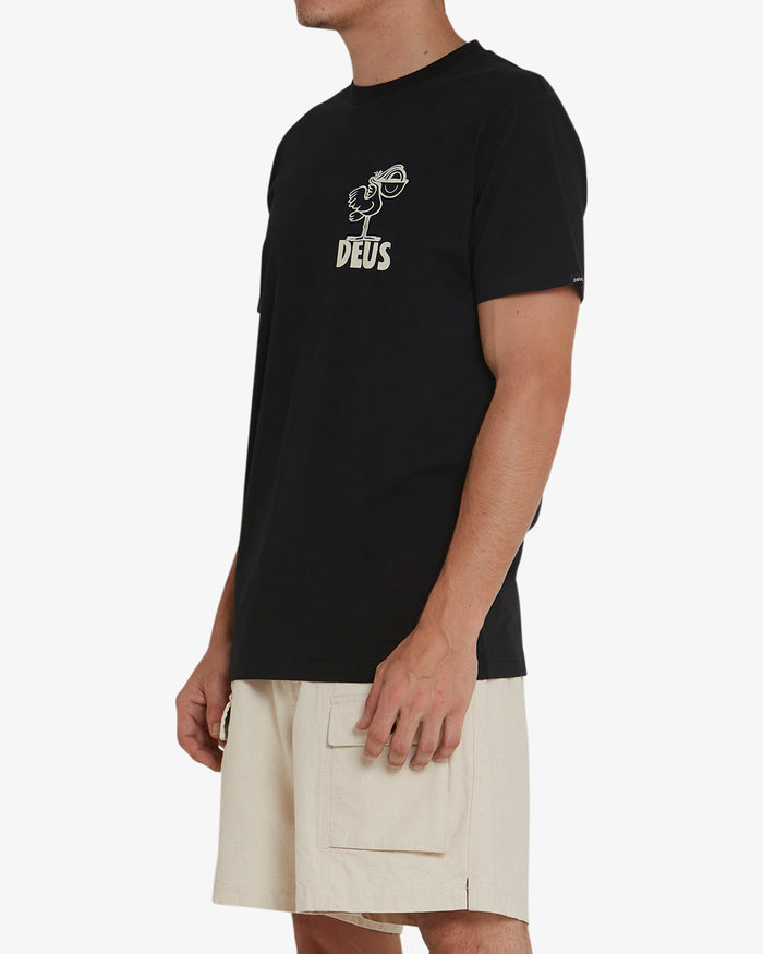 Pegasus Tee - Black, view 3