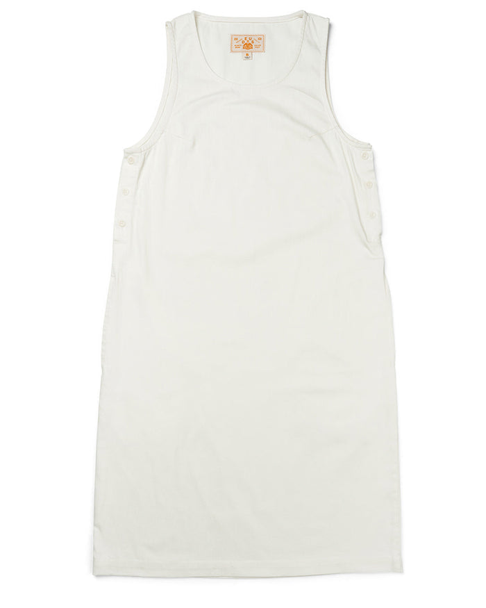Piri Dress - Vintage White Chambray, view 4|Flatlay
