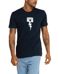 Pisstin Tee - Navy, view 1|Model