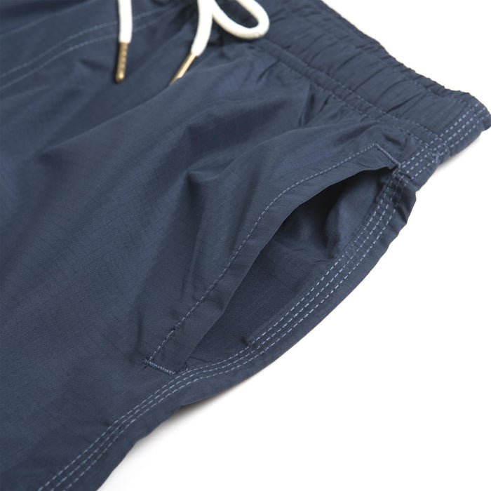 Plains 16 Inch Boardshort - Navy, view 6|Flatlay