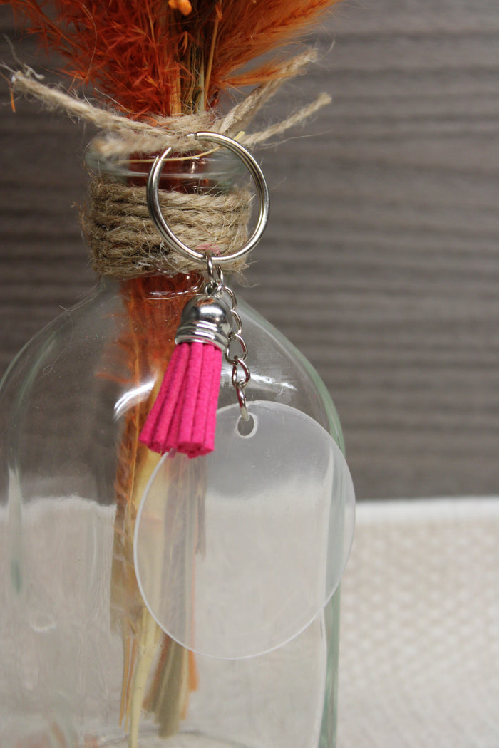 Porte-clé rond personnalisé