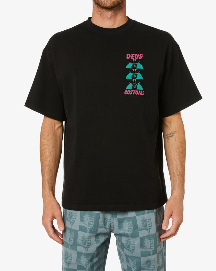 Posy Tee (Oversized Fit) - Phantom Black, view 1
