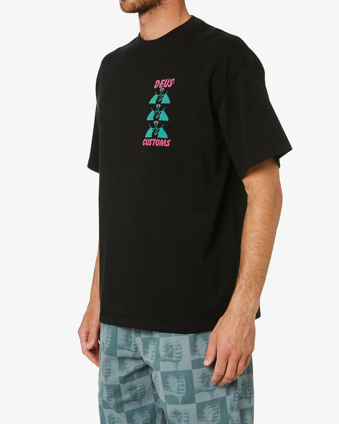 Posy Tee (Oversized Fit) - Phantom Black, view 2