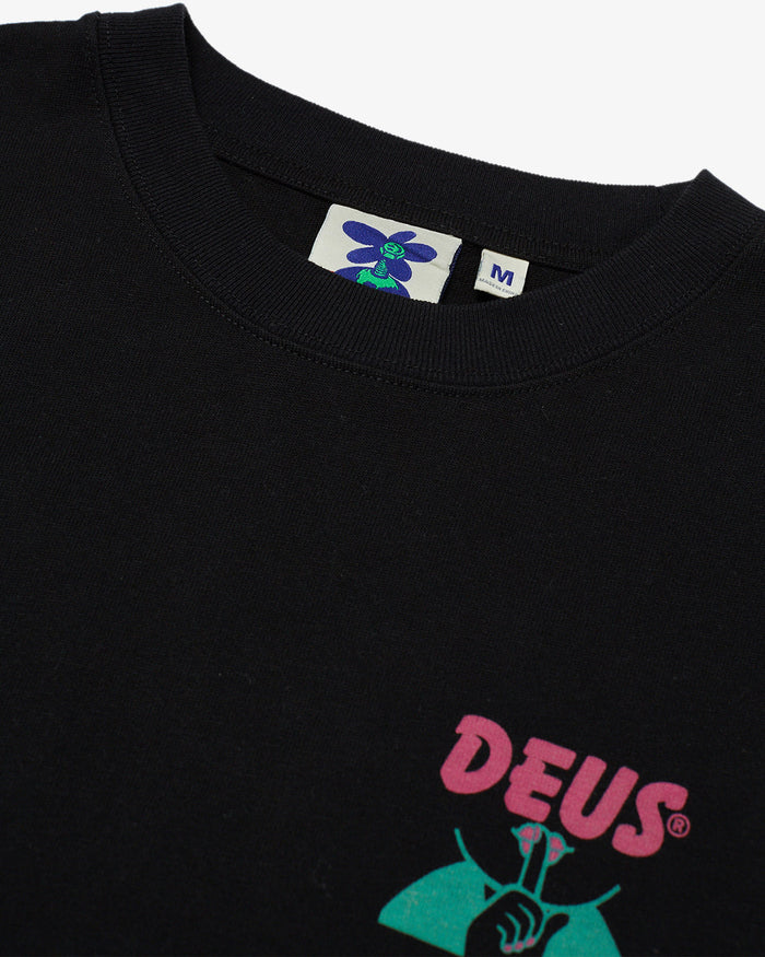 Posy Tee (Oversized Fit) - Phantom Black, view 5