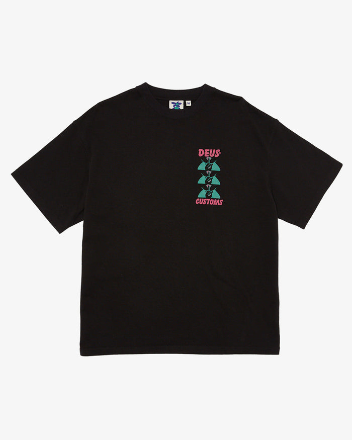 Posy Tee (Oversized Fit) - Phantom Black, view 7