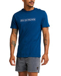 Pots Tee - Blue Opal, view 1|Model