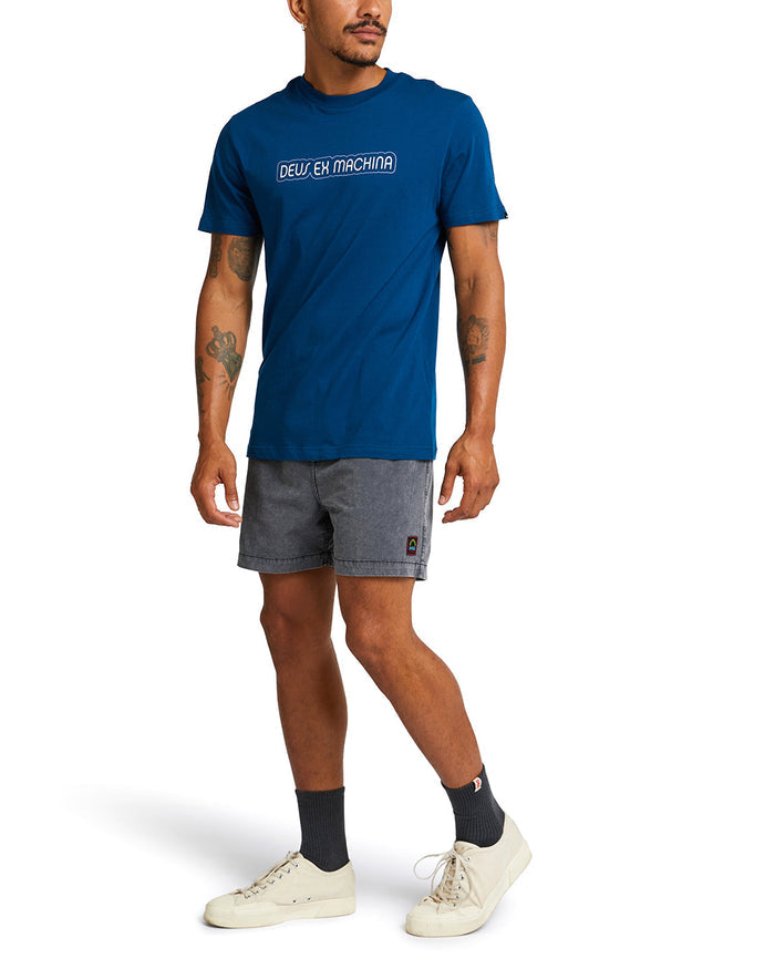 Pots Tee - Blue Opal, view 3|Model