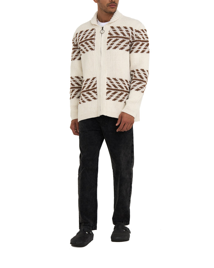 Prime Cardigan - Natural, view 2|Model