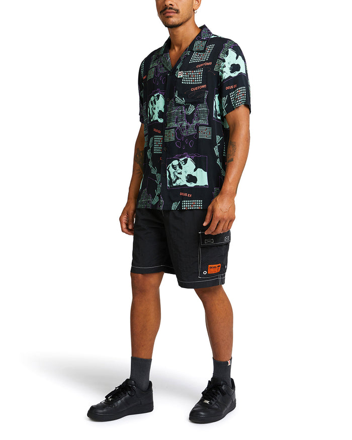 Primitive Shirt - Black, view 4|Model