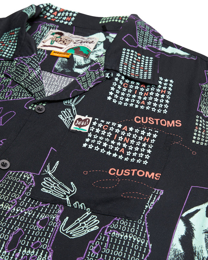Primitive Shirt - Black, view 7|Flatlay