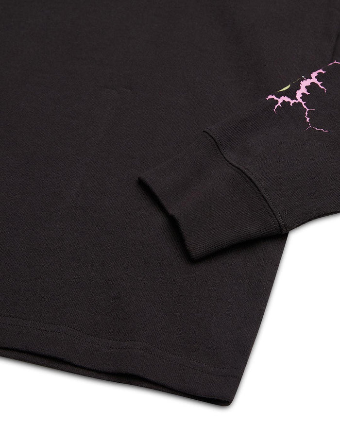 Pub Nuisance Long Sleeve Tee - Anthracite, view 8|Flatlay