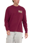Pub Nuisance Long Sleeve Tee - Rhodo, view 1|Model