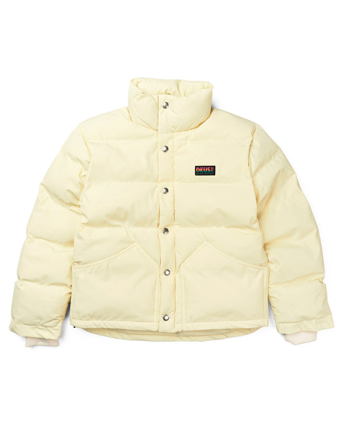 Puffer Jacket - Bone White, view 3|Flatlay