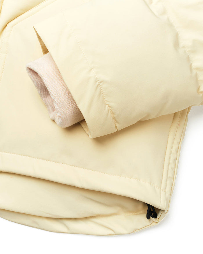 Puffer Jacket - Bone White, view 6|Flatlay