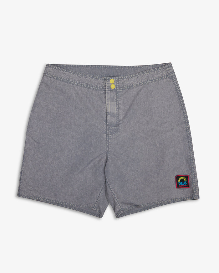 Pulse Acid Boardshort - Light Grey, view 4|Flatlay