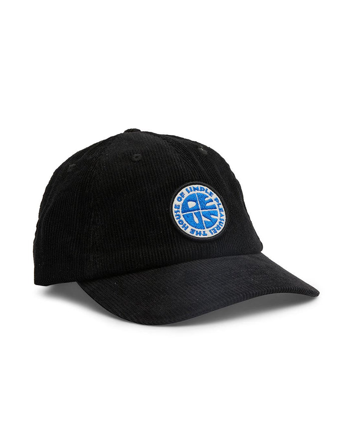 Pushstart Dad Cap - Black, view 1|Flatlay