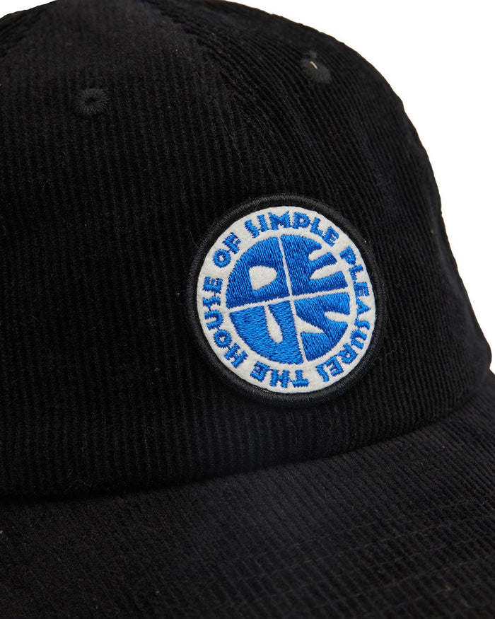 Pushstart Dad Cap - Black, view 3|Flatlay