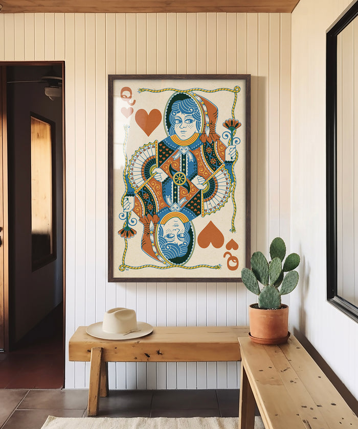 Queen of Hearts by Head West Studio