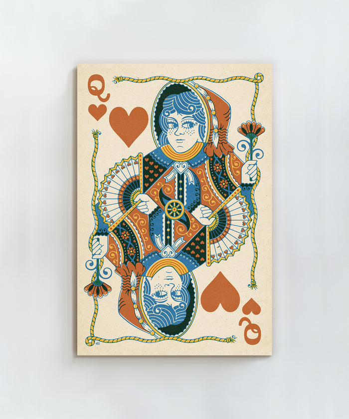 Queen of Hearts by Head West Studio