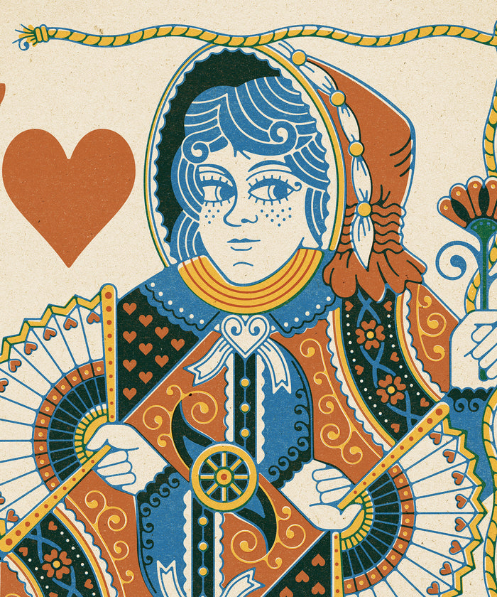 Queen of Hearts by Head West Studio