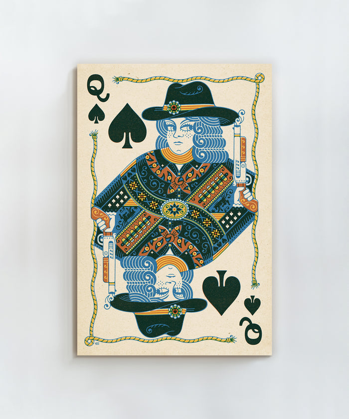 Queen of Spades by Head West Studio