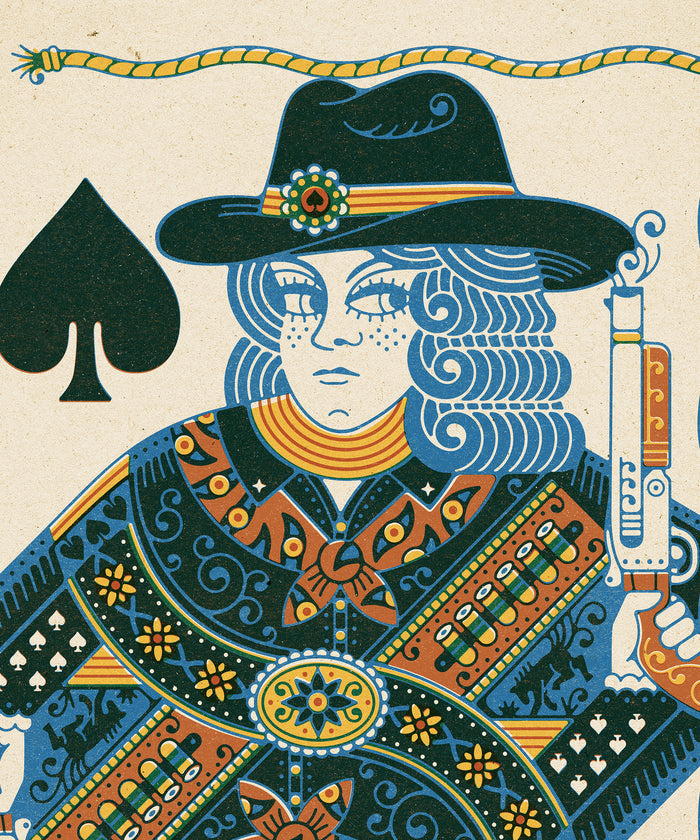 Queen of Spades by Head West Studio