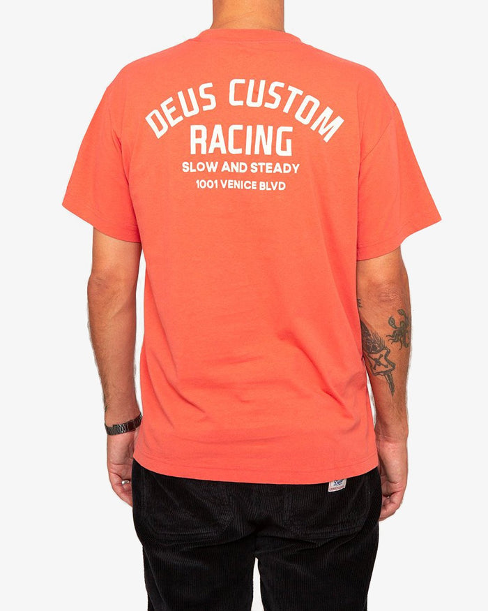 Rabbit Run Tee - Burnt Sienna, view 2