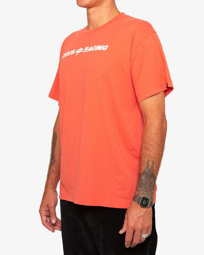 Rabbit Run Tee - Burnt Sienna, view 3