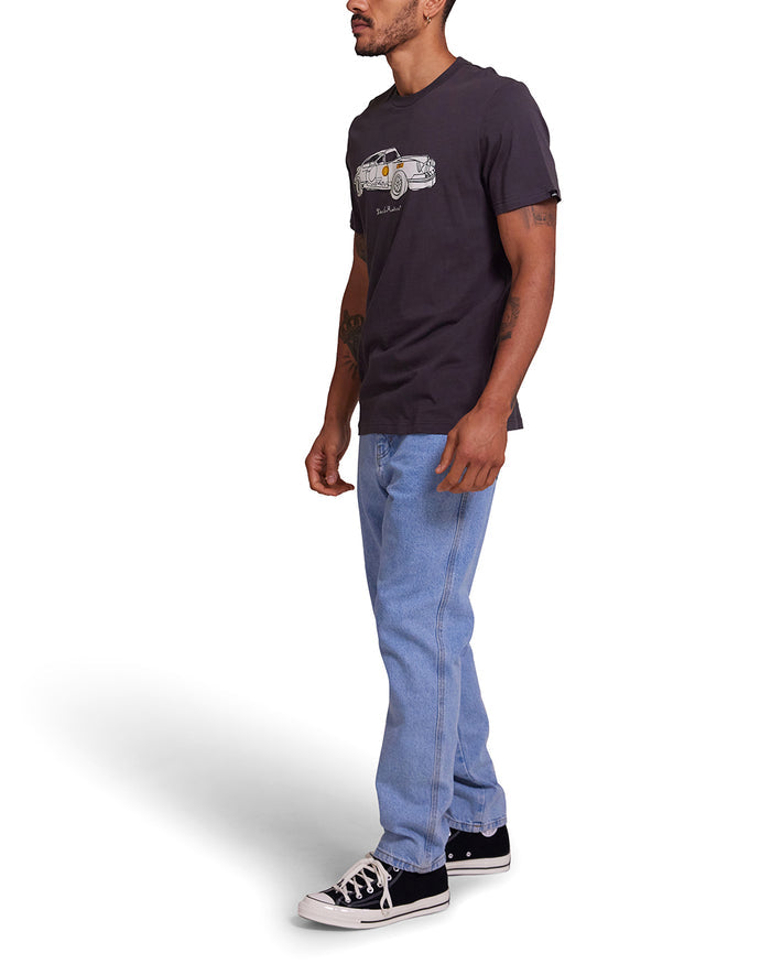 Rally Tee - Anthracite, view 3|Model