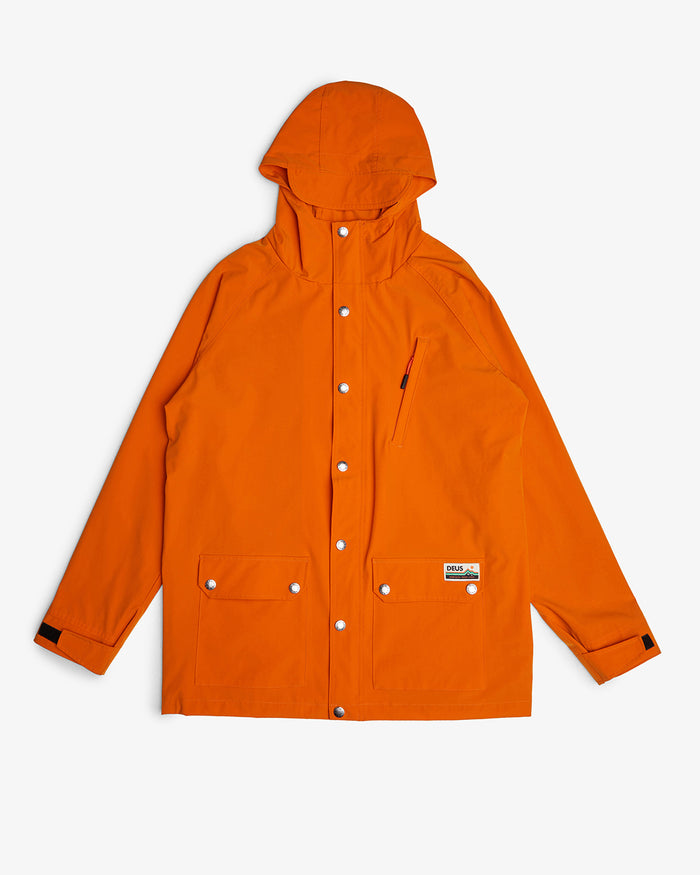 Rambler Anorak - Orange Ochre, view 3|Flatlay