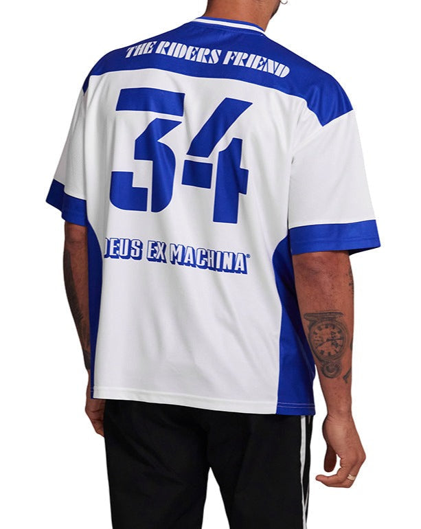 Randy Moto Tee - Vintage White, view 2|Model