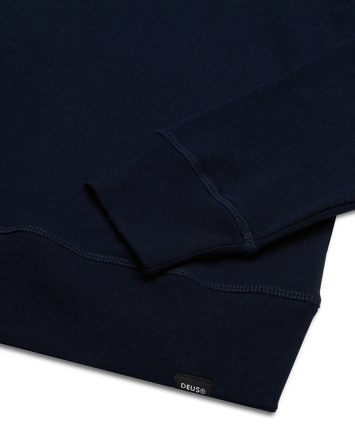 Rasco Crew - Navy, view 8|Flatlay