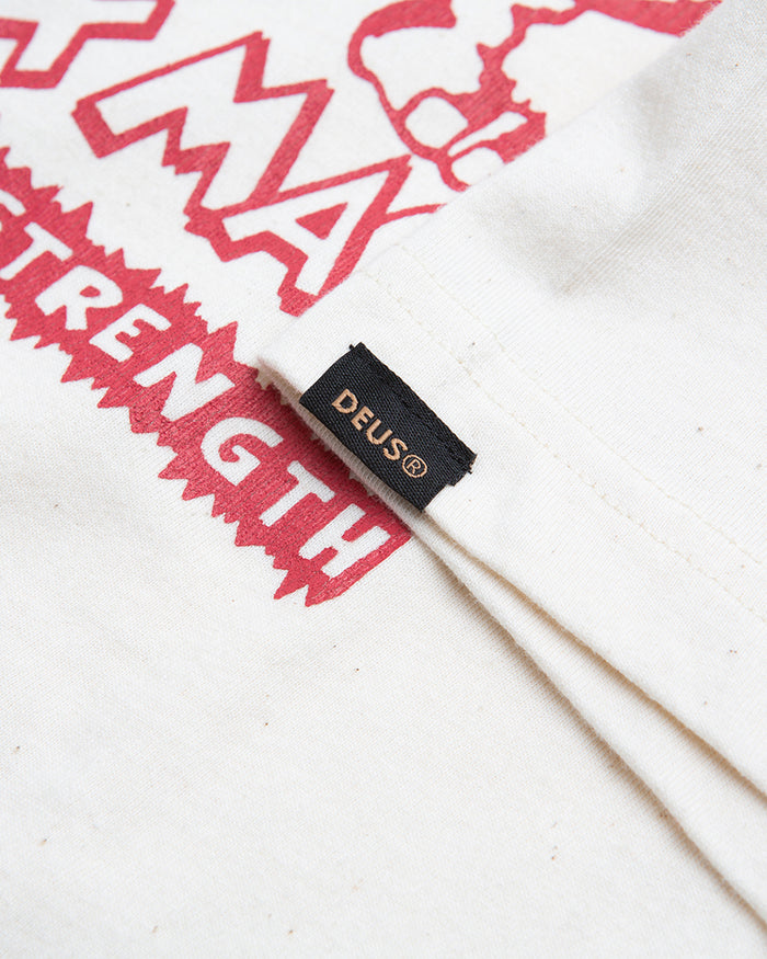 Rat Finx Tee - Dirty White, view 7